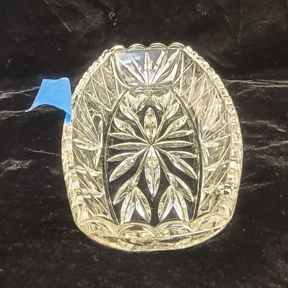 Vintage 1950's Pressed Glass "Prescut Pattern" Candy Dish - Picture 9 of 13